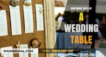Perfect Wedding Table Setup: How Many Seats Should You Plan?