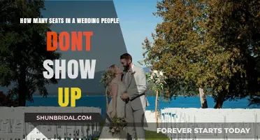 Wedding No-Shows: How Many Seats Go Empty on the Big Day?