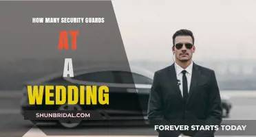 Securing Your Special Day: Optimal Security Guard Numbers for Weddings