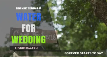 Hydrating Your Wedding: Calculating Water Servings for Guests