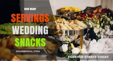 Perfect Wedding Snack Portions: How Many Servings Do You Need?