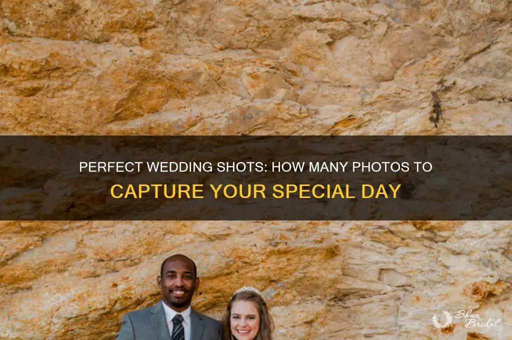how many shot take at wedding