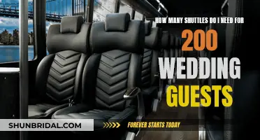 Planning Wedding Shuttle Services: How Many Vehicles Are Required?