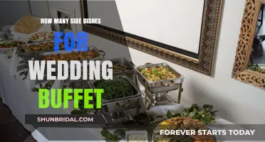 Perfect Wedding Buffet: Ideal Side Dish Count for Your Big Day