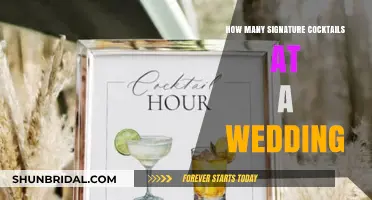 Crafting the Perfect Wedding Bar: Signature Cocktail Count Guide