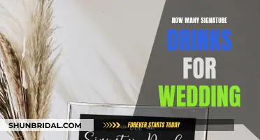 Signature Drinks at Weddings: How Many Is Enough?