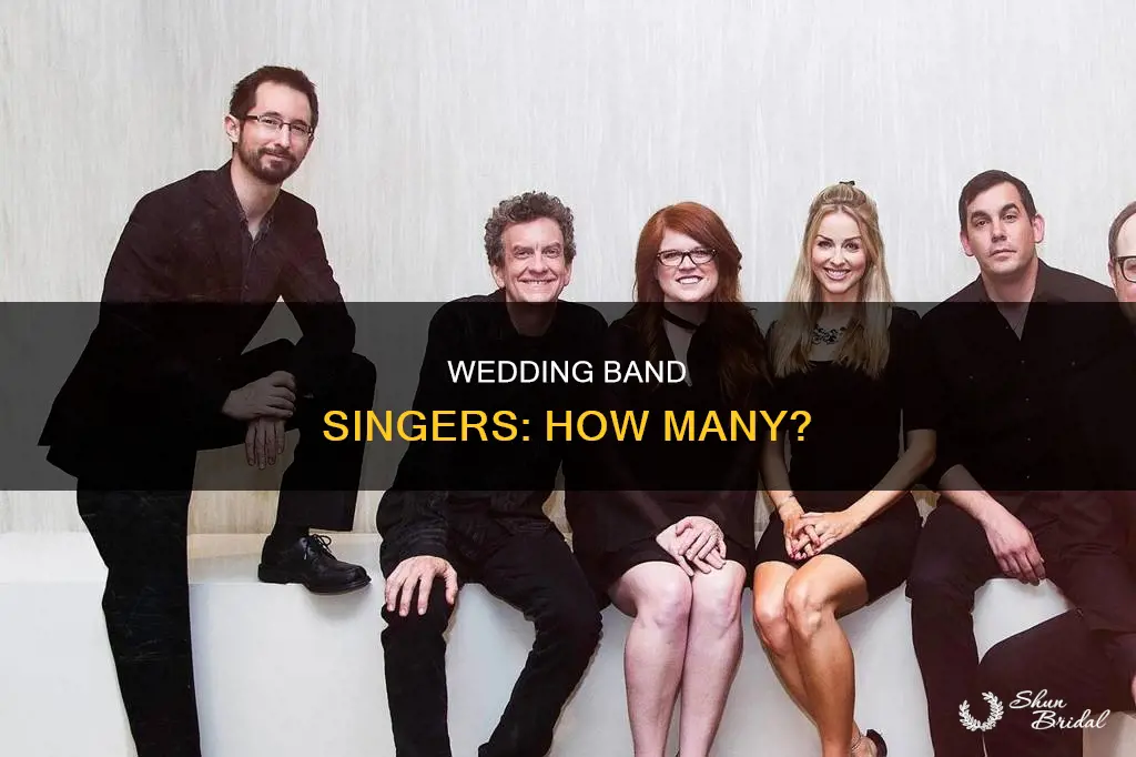 how many singers should I have for my wedding band