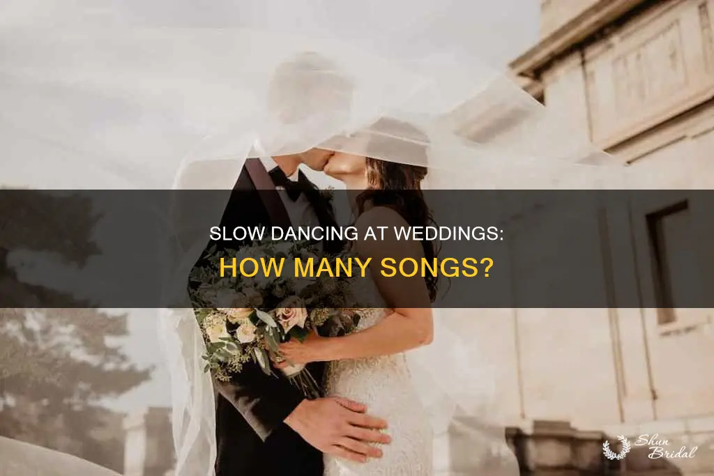 how many slow dance songs in wedding reception