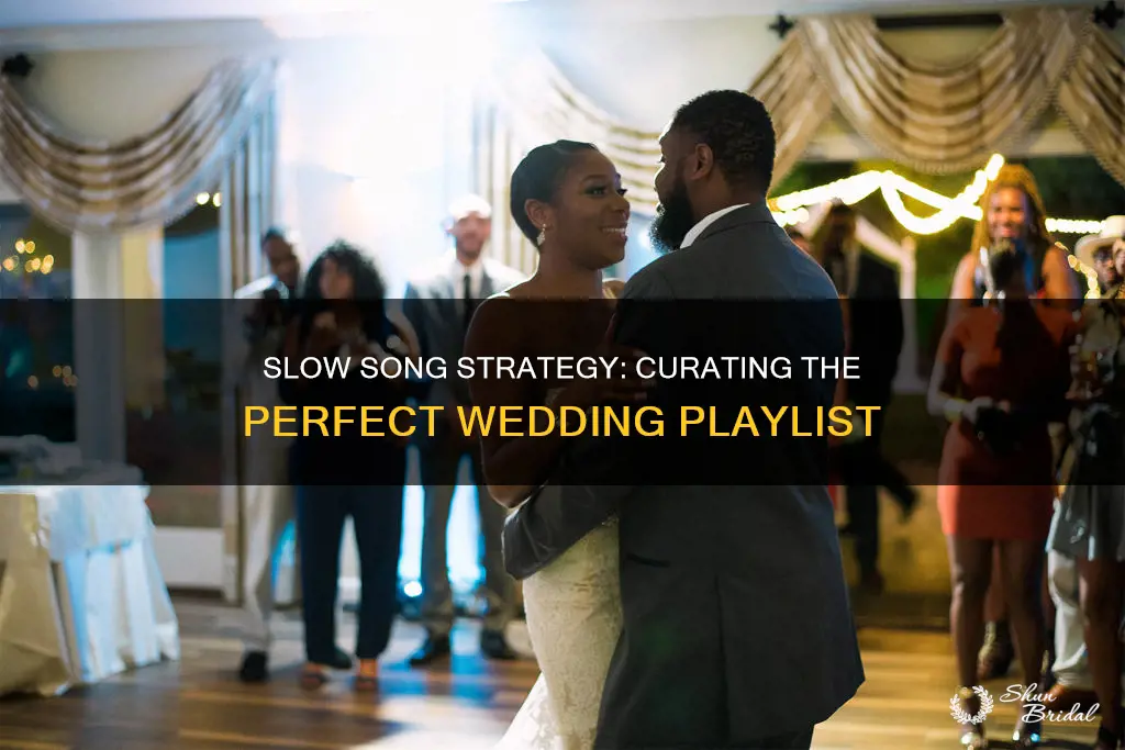 how many slow songs per hour at wedding