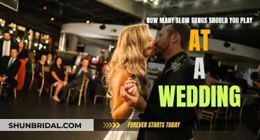 Slow Songs at Weddings: How Many is Too Many?