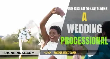 Wedding Processional Music: How Many Songs Are Needed?