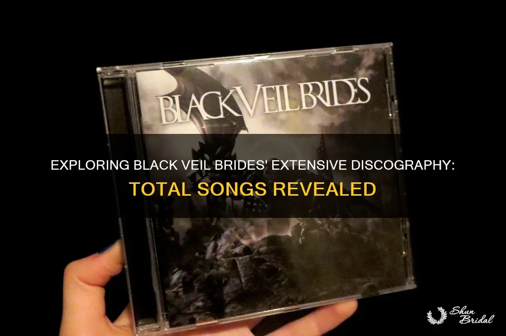 how many songs do black veil brides have