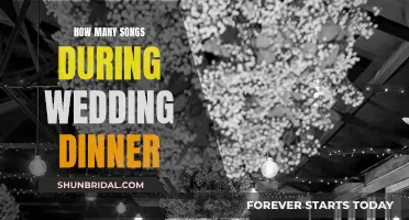 Choosing the Perfect Number of Songs for Your Wedding Dinner