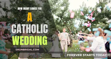 Choosing the Perfect Number of Songs for Your Catholic Wedding