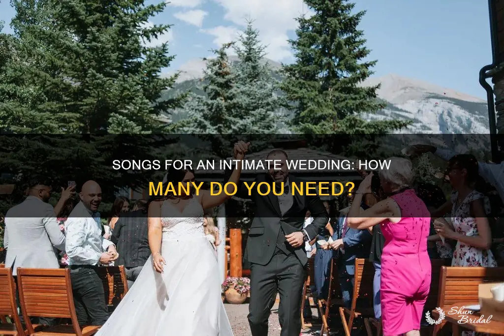 how many songs for a registry office wedding
