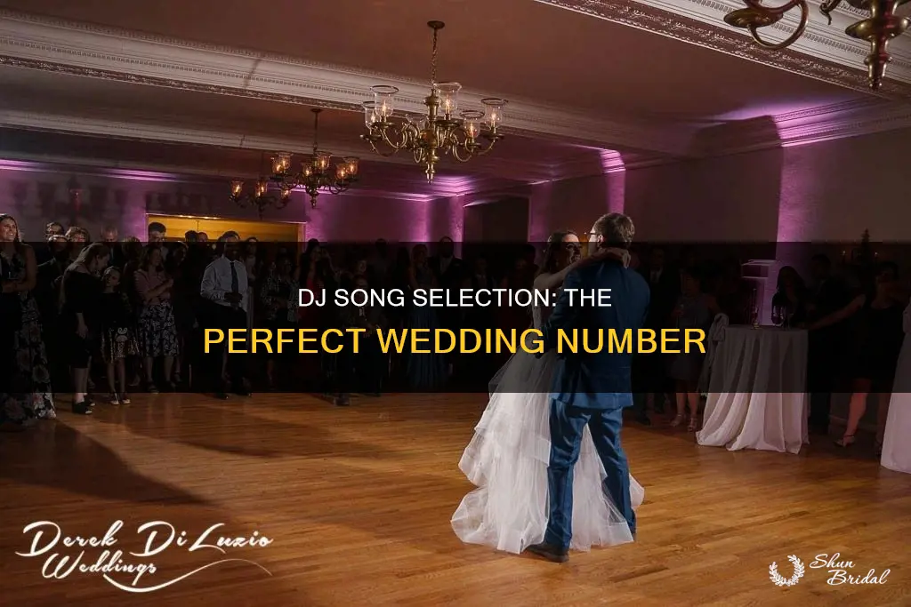 how many songs send dj wedding