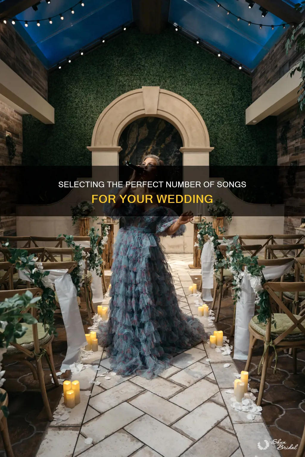 how many songs should I pick for my wedding