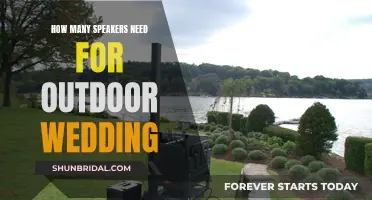 Outdoor Wedding Speaker Setup: How Many Are Needed?