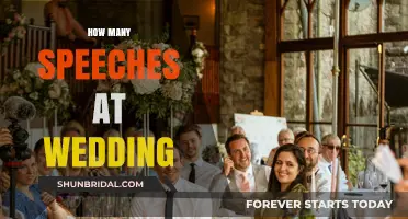 Perfect Wedding Speech Count: Who Speaks and When to Toast