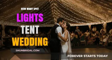 Perfect Lighting for Tent Weddings: How Many Spotlights Do You Need?