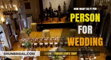 Perfect Wedding Space: Calculating Square Footage Per Guest for Comfort