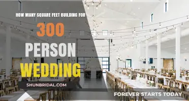 Perfect Wedding Venue Size: Square Footage for 300 Guests