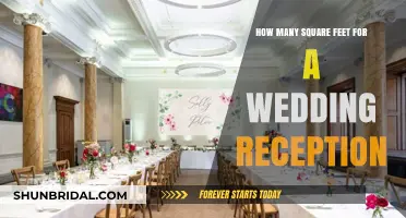 Space to Celebrate: Square Footage for Wedding Reception