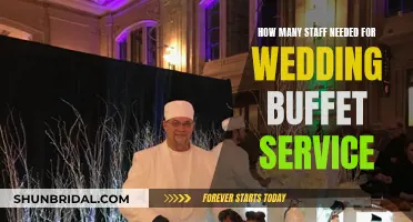 Staffing a Wedding Buffet: How Many Servers Are Required?
