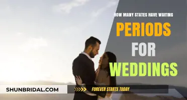 Waiting Periods for Weddings: Which States Require a Delay?