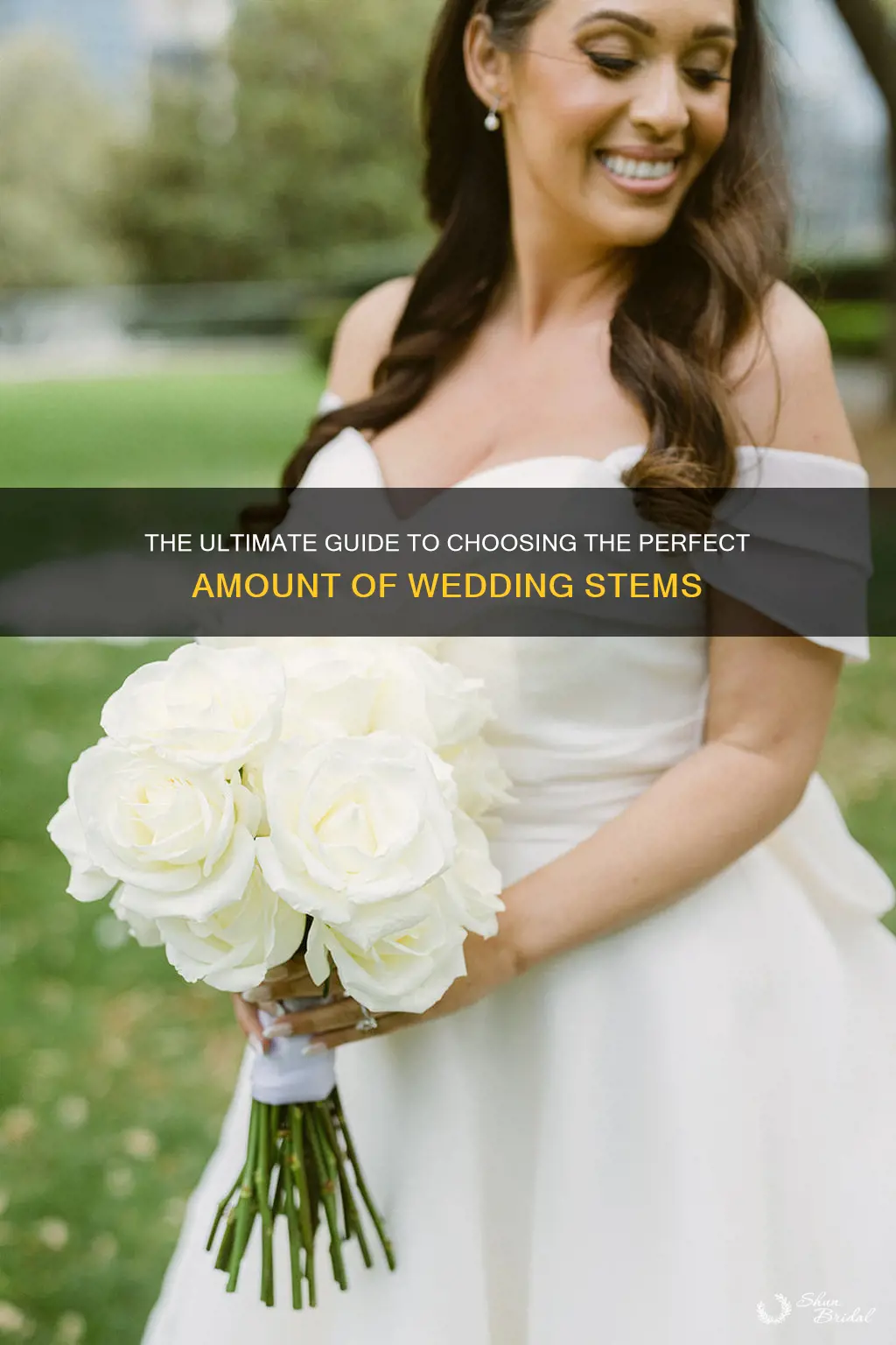 how many stems do I need for wedding