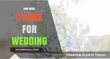 Choosing the Perfect Number of Stems for Your Dream Wedding Florals
