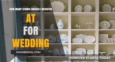 Finding the Perfect Balance: Ideal Number of Wedding Registry Stores