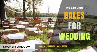 Perfectly Rustic: Estimating Straw Bales for Your Dream Wedding Decor