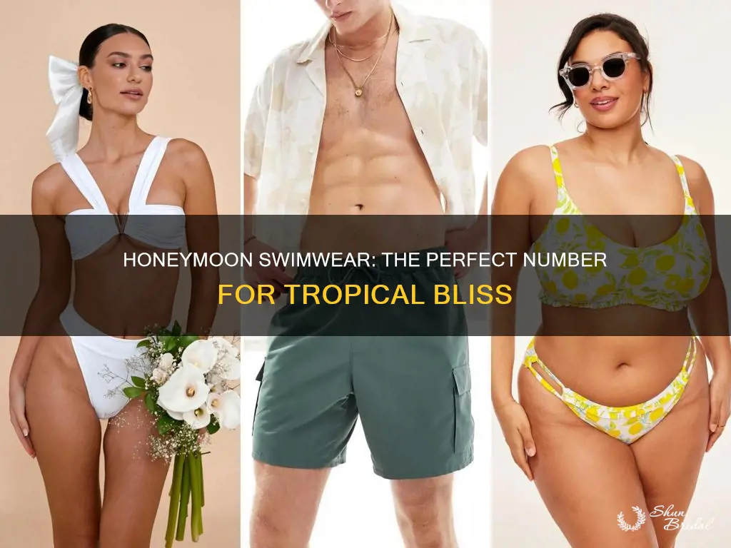 how many swimsuits for honeymoon