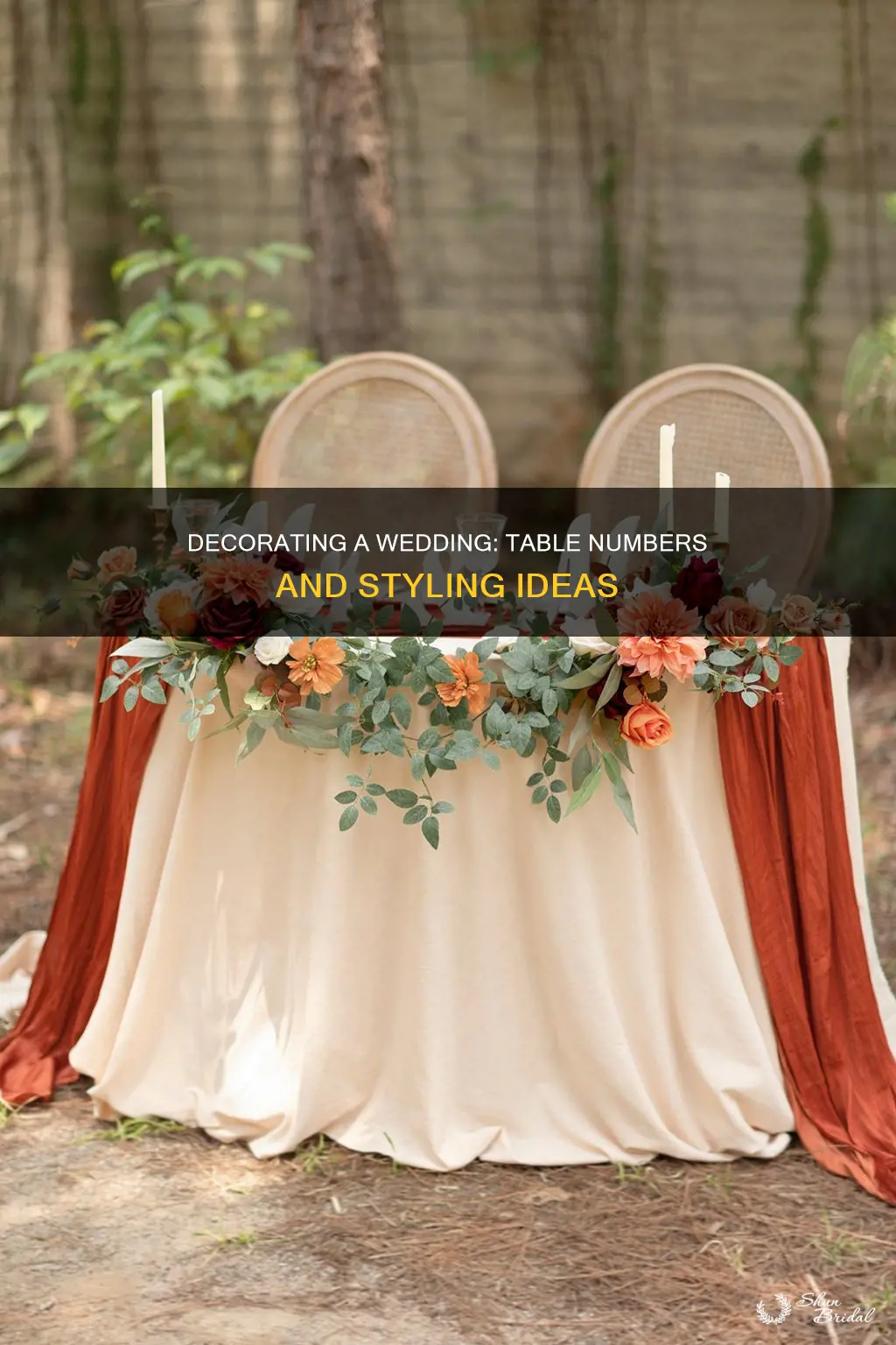 how many tables are needed for decorations at wedding