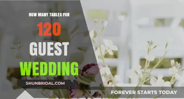 Perfect Wedding Seating: Table Arrangements for 120 Guests Made Easy