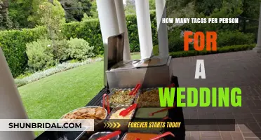 Taco Wedding Catering Guide: Perfect Portions for Your Big Day