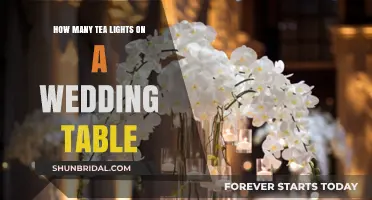 Elegant Tea Light Arrangements for Perfect Wedding Table Decor