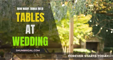 The Wedding Table Conundrum: How Many Are Enough?