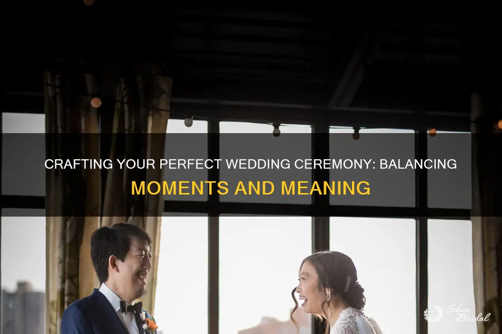 how many things should happen at your wedding ceremony