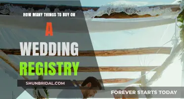 Essential Wedding Registry Items: How Many Should You Really Include?
