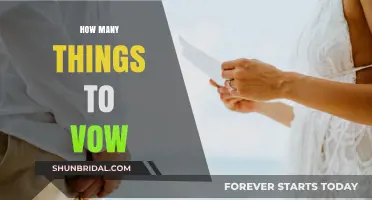 How Many Things Should You Vow: Finding the Right Balance