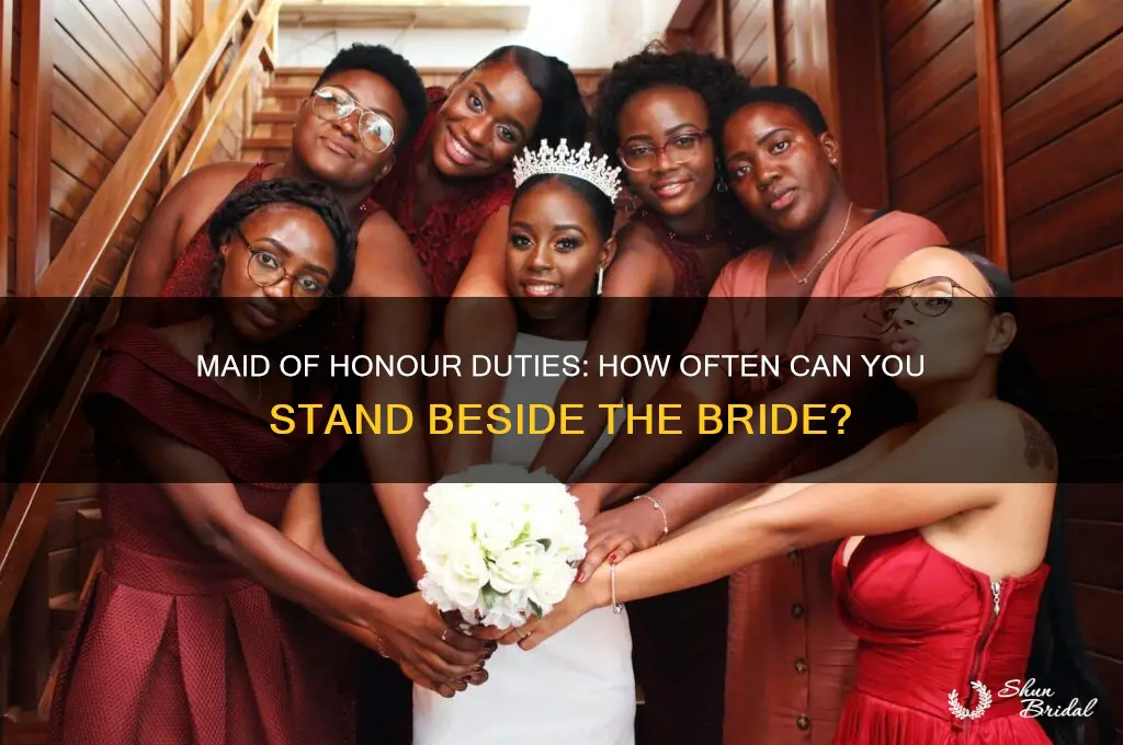 how many times can you be a maid of honour