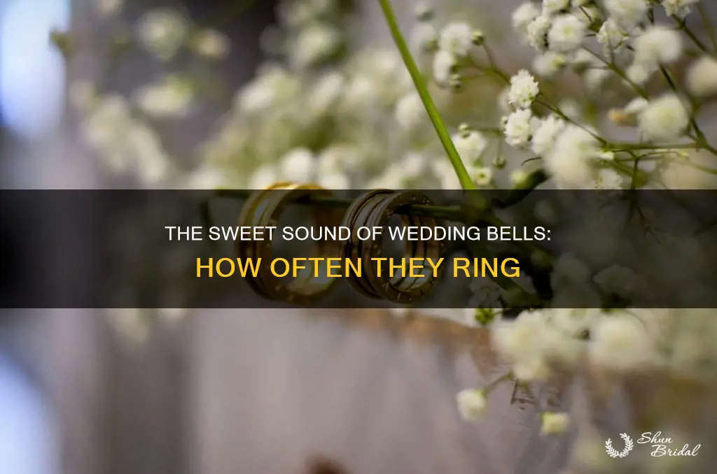 how many times do bells sound in weddings