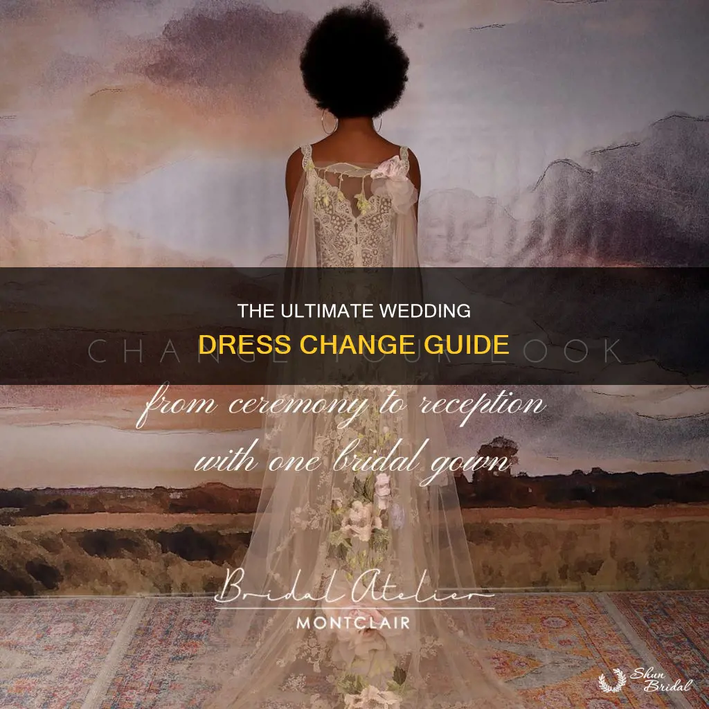 how many times do you change dresses for your wedding