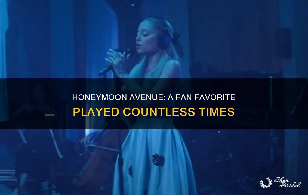 how many times has honeymoon avenue been played