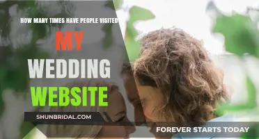 Tracking Wedding Website Traffic: How Often Guests Visit Your Site