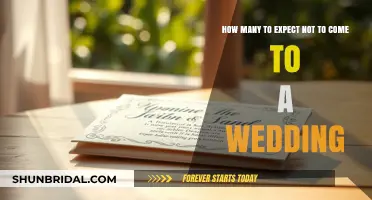 Wedding RSVP Realities: Understanding Expected Guest Absences and Why