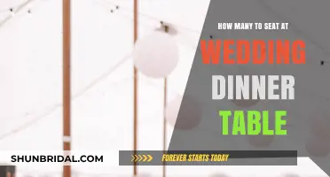Perfect Wedding Table Setup: How Many Guests Per Dinner Table?