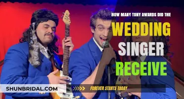 The Wedding Singer's Tony Awards: A Count of Nominations and Wins